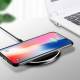 Totu thin silicone cover for iPhone Xs Max in Black/Transparent