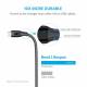 Anker Powerline+ Micro-USB cable 0.9m/1.8m gray with pocket