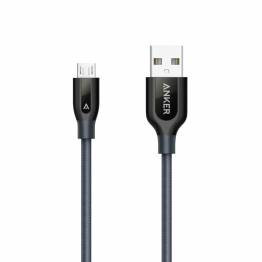Anker Powerline+ Micro-USB cable 0.9m/1.8m gray with pocket