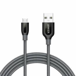  Anker Powerline+ Micro-USB cable 0.9m/1.8m gray with pocket