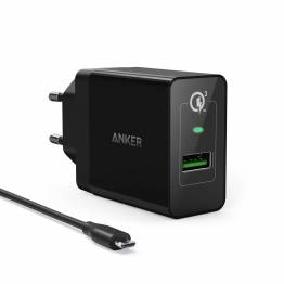 Anchor 2x USB wall charger 24W Black for iPad and iPhone