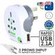 Q2Power Ultimate Travel Adapter World for AUS