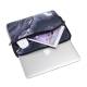 Sleeve for 13.3" Mac/PC notebook in dark marble