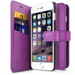 ITSKINS Book cover for iPhone 6/6S/7/8 Dark Purple