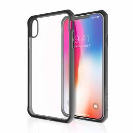 ITSKINS Cover for iPhone X's Max Transparent Black/Ready