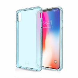  ITSKINS Cover for iPhone X's Max Transparent Blue