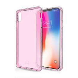  ITSKINS Cover for iPhone X's Max Transparent Pink