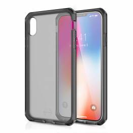 ITSKINS Cover for iPhone Xs Max Transparent Frost Grey