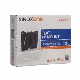  Sinox One SOB0105 Tv wall bracket. Black TV size: 13"- 22"