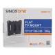 Sinox One SOB0105 Tv wall bracket. Black TV size: 13"- 22"