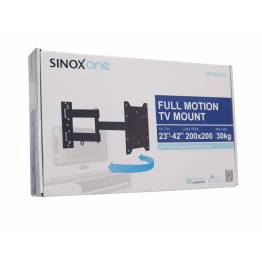  Sinox One SOB0105 Tv wall bracket. Black TV size: 23"- 42"