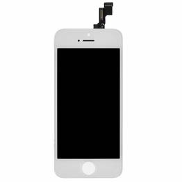 iPhone SE screen white. Semi org.