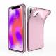ITSKINS Cover for iPhone X's Max Transparent Pink