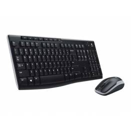 Logitech Wireless Desktop (Mouse+Keyboard) MK270 (m. æøå)