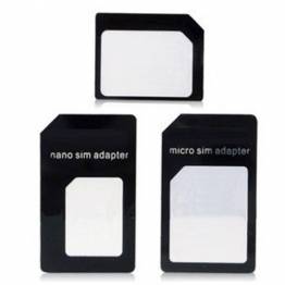 Noosy SIM adapter 3-in-1 set (nano, micro & regular)