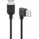USB extends cable with crack 20cm black