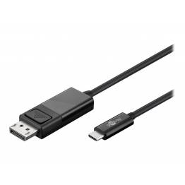 Inateck USB C to DisplayPort Adapter 1.8 m 4K @ 60 Hz Thunderbolt 3 Compatible 
