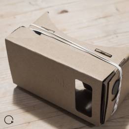  Google Cardboard with lenses