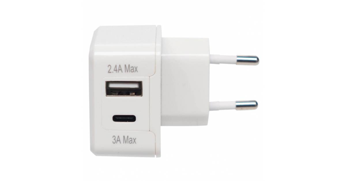 Chargeur secteur USB-C pour Apple iPhone 5 6S Plus 4S 6S 7 4 8 5S 7 Plus 5C  6