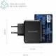 RAVPower 2x USB wall charger 24W Black for iPad and iPhone