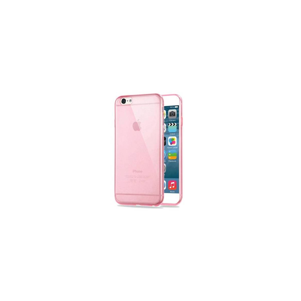 Thin Silicone Cover For Iphone 6 6s Blue And Pink Mackabler Dk