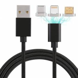 Base 3 in 1 cable with lightning, USB-c and micro USB