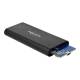 NVMe m.2 SSD hard drive holds USB-C 3.1 ...