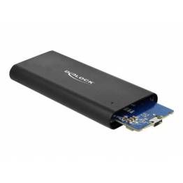 NVMe m.2 SSD hard drive holds USB-C 3.1 & USB 3.0 Sintech