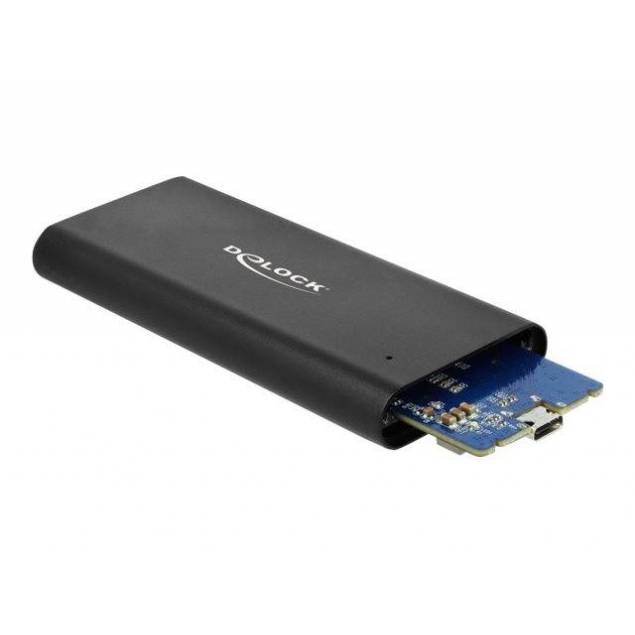 NVMe m.2 SSD hard drive holds USB-C 3.1 & USB 3.0 Sintech