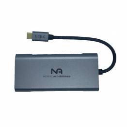 Nordic USB-C hub 7 i 1 HDMI, USB 3.0 osv