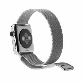 Unoriginal Milan strap for Apple watch silver