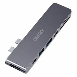 Choetech 7-i-1 4K/60Hz HDMI, USB 3.0, 87W USB-C Hub