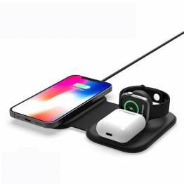 Foldable 3-in-1 wireless charger