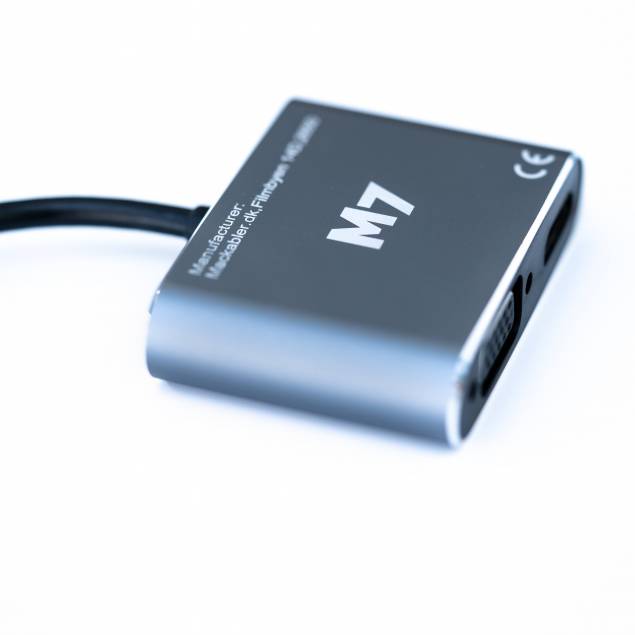 M7 USB-C Multiport Dock (HDMI, VGA, USB3, USB-c) M7 USB-C Multiport Dock (HDMI, VGA, USB3, USB-c)