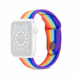 Apple Watch strap in silicone 42/44mm - Rainbow
