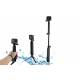 Waterproof selfie stick/tripod for GoPro/action cameras with buoyancy