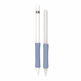 Apple Pencil ergonomic silicone finger grip for Pencil 1/2 - Blue