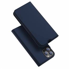 DUX DUCIS iPhone 13 Pro 6.1" cover with card slot and flap - blue