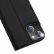 DUX DUCIS iPhone 13 6.1" cover with card slot and flap - black