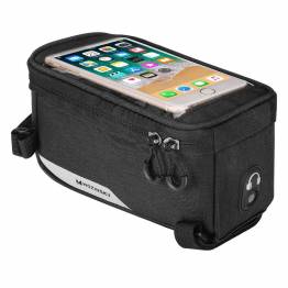  Wozinsky bike bag w. iPhone holder - waterproof and up to 6.5" iPhone