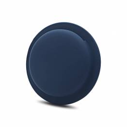 Self-adhesive AirTag holder in silicone - Dark blue