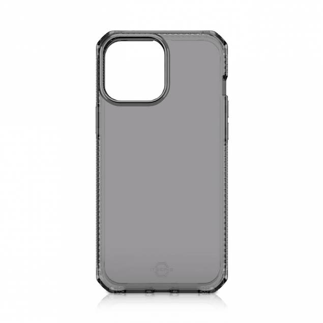ITSkins Spectrum Clear Cover for iPhone 13 -Transparent black