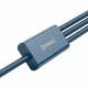 Baseus Superior 3-in-1 USB cable Lightning, MicroUSB and USB-C - blue