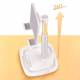 Joyroom iPad and iPhone holder with adjustable height - White/Silver