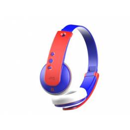  JVC Wireless Kids Headphones - Blue/Red