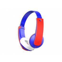 JVC Wireless Kids Headphones - Blue/Red