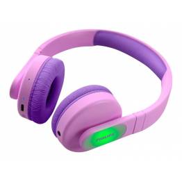 Philips Wireless On-Ear Headphones for Kids - Purple