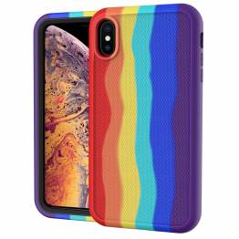 iPhone XR silicone cover 6.1" - Rainbow