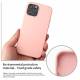 iPhone 13 Pro Max 6.7" protective silicone cover - Sakura pink