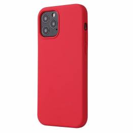  iPhone 13 mini 5,4" protective silicone cover - Carmine red
